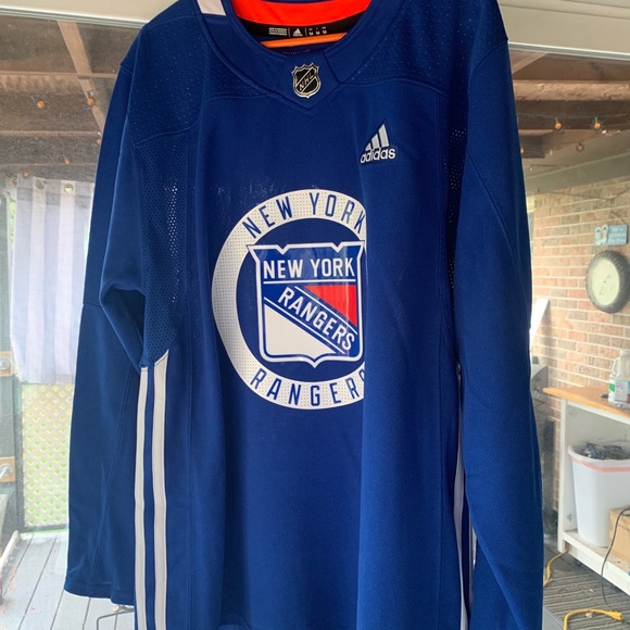 ny rangers practice jersey